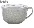 Ladelle 600mL Oxley Flower Microwave Mug - Oyster