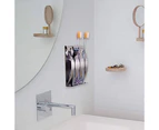 Bestier Wall Mounted Toothbrush Holder for Bathroom Organizer with 3 Holes