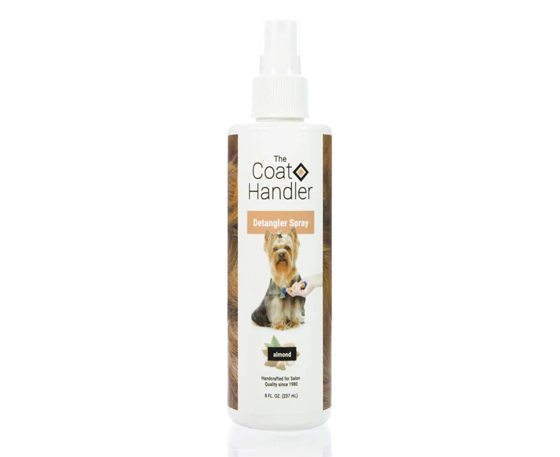 COAT HANDLER Anti-Static Detangler Spray Almond 8oz (237ml)