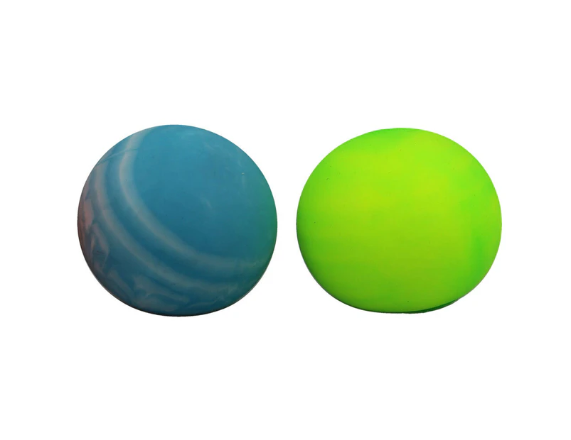 2x Discovery Squishy Planet Balls 7cm Squeezy Stress Relief Toys Kids 3y+  Assort
