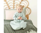 Ergopouch Sleep Suit Organic Cotton Sleeping Bag TOG 3.5 for 3-12m Baby Sage GRN - Sage