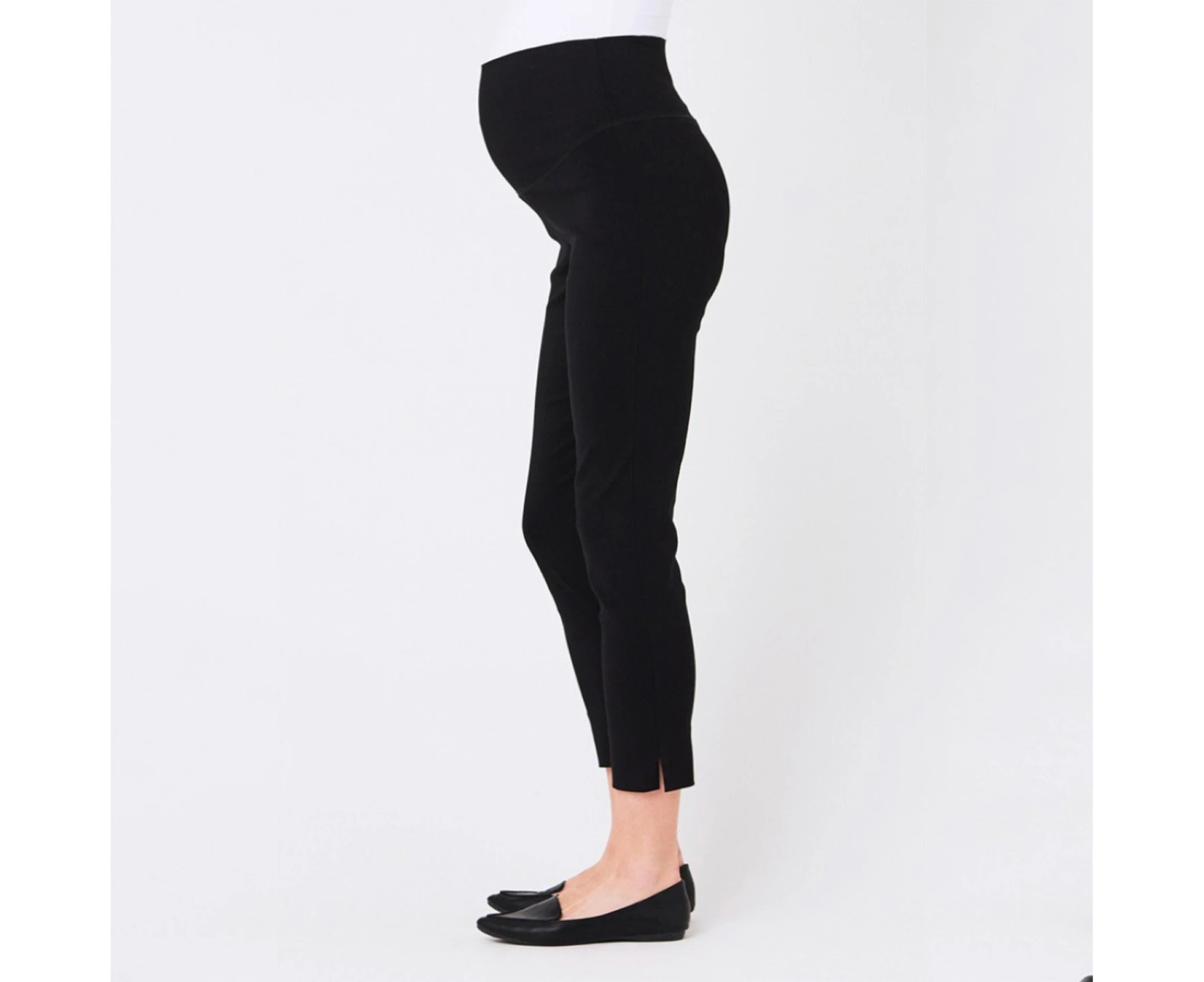 Ripe Maternity Suzie Stretchy Capri Pants - Black