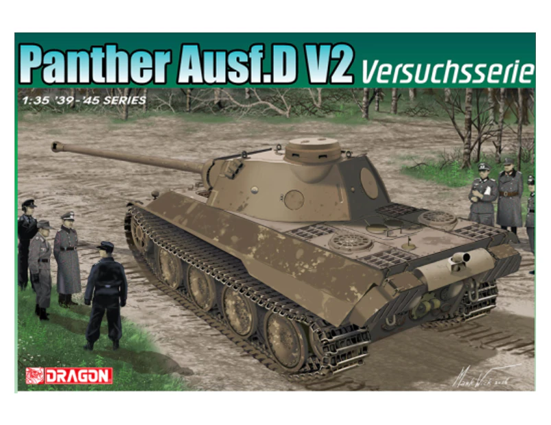 Dragon 6830 1/35 Panther Ausf.D V2 Versuchsserie (Smart Kit) - DR 6830