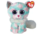 TY Beanie Boos Opal - Pastel Cat Medium Kids/Childrens Plush Soft Toy 3y+