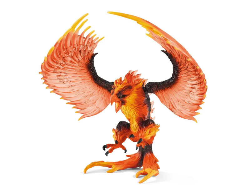 Schleich Kids/Childrens Toy Play Action Replica Figurine Fire eagle 5y+