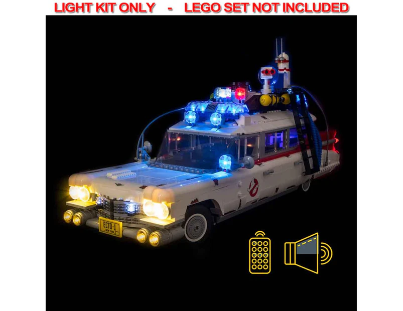 Light My Bricks - Light Kit For Lego Ghostbusters Ecto-1 10274