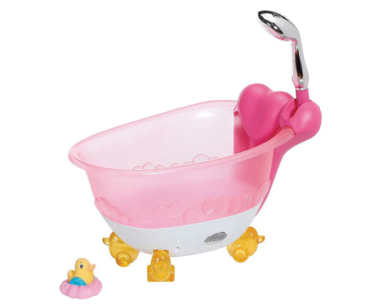 Baby Born 40cm Bath Bathtub w/Rubber Duck Music/Lights For 36-43cm Dolls Kids 3+