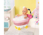 Baby Born 40cm Bath Bathtub w/Rubber Duck Music/Lights For 36-43cm Dolls Kids 3+