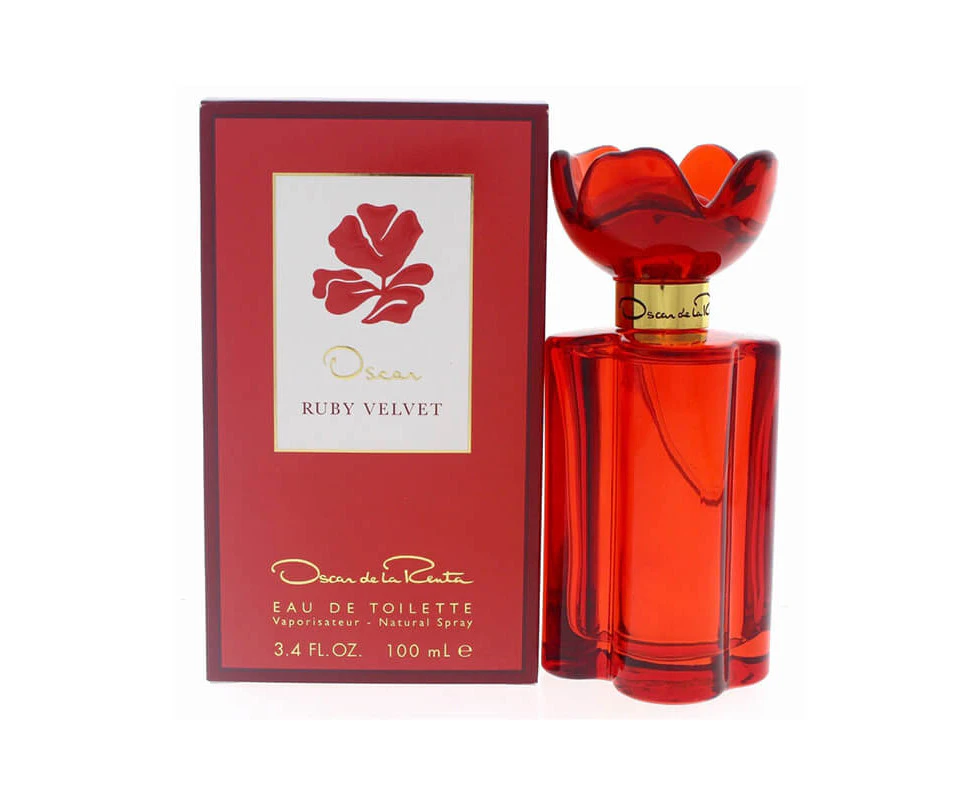 Oscar Ruby Velvet by Oscar De La RentaEau De Toilette Spray 3.4 oz