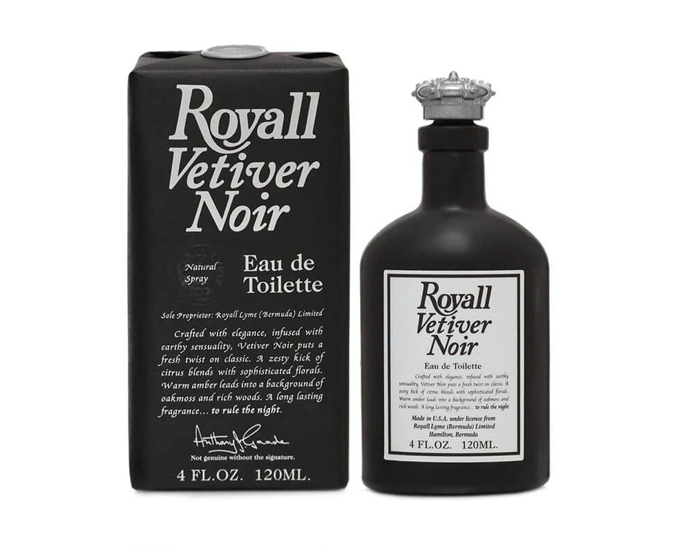 Royall Vetiver Noir by Royall FragrancesEau de Toilette Spray 4 oz