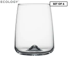 Set of 6 Ecology 430mL Ida Stemless Wine Glasses
