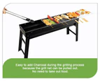 Foldable Portable BBQ Charcoal Grill Barbecue Camping Hibachi Picnic