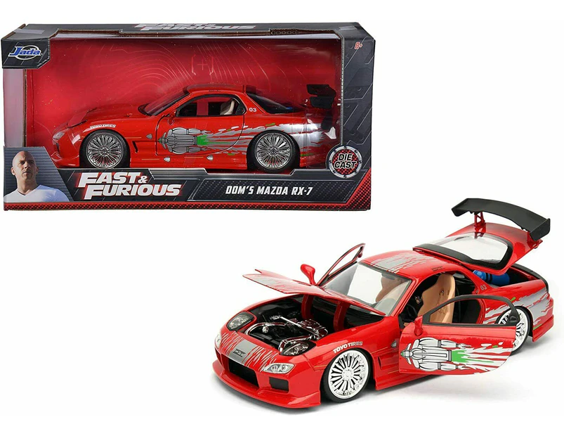 Jada Fast & Furious 1:24 Han's Mazda RX-7 Die-cast Car, Toys for Kids and  Adults - Fast & Furious 1:24 Han's Mazda RX-7 Die-cast Car, Toys for Kids  and Adults . shop