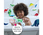 Edushape - Magic Creations Dinosours 12 Piece Bath Time Play Set