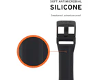 Samsung Galaxy Watch 46mm/22mm UAG Scout Silicone Band Strap Watch Lugs - Black