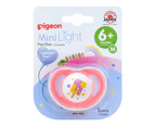Pigeon Mini Light Weight Pacifier/Dummy Medium Assorted SuSoft Silicone Baby 6m+