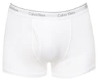 Calvin Klein Men's Cotton Trunks 3-Pack - White