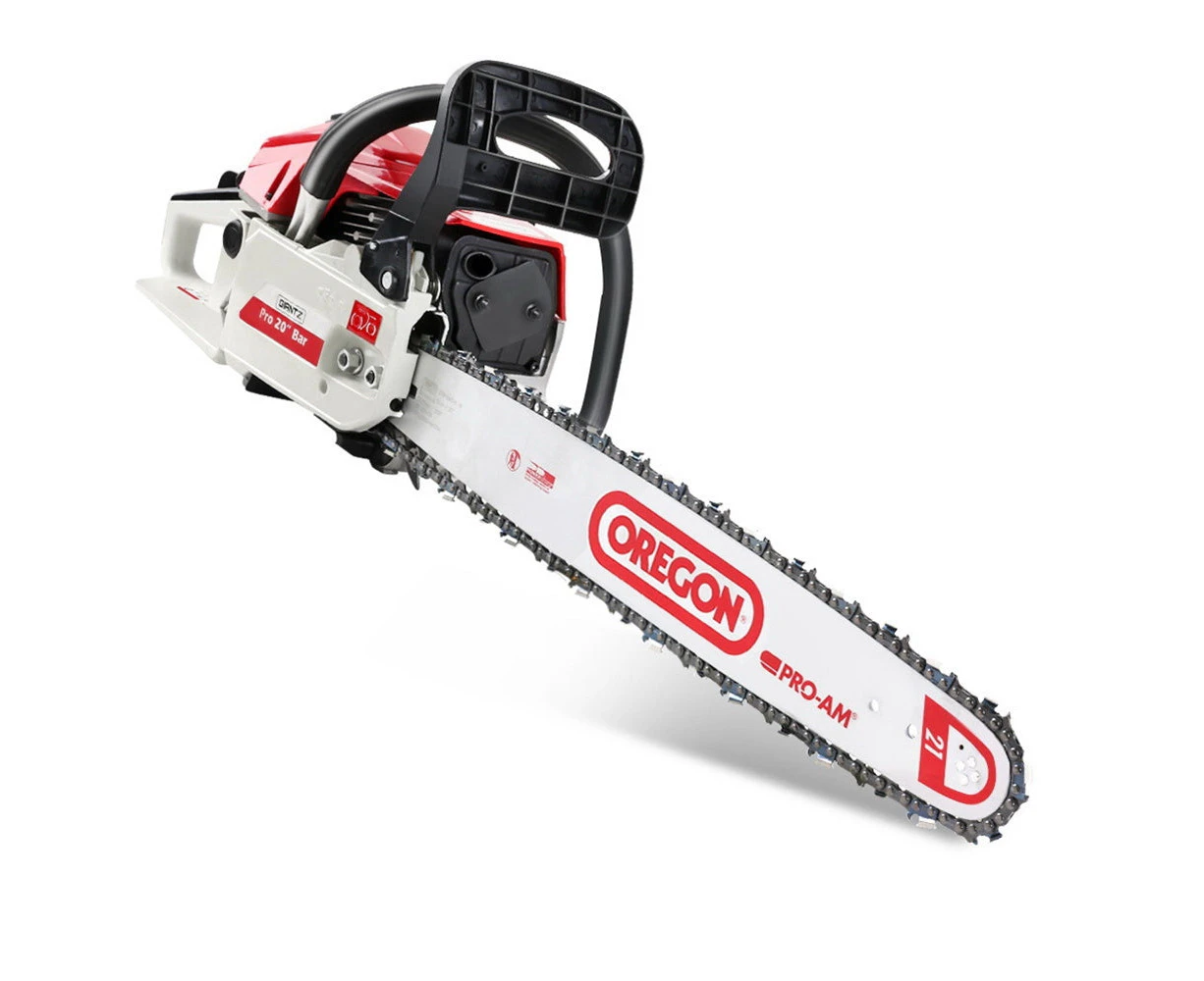 GIANTZ 52cc Commercial Petrol Chainsaw 20 Oregon Bar E-Start Chains Saw Tree