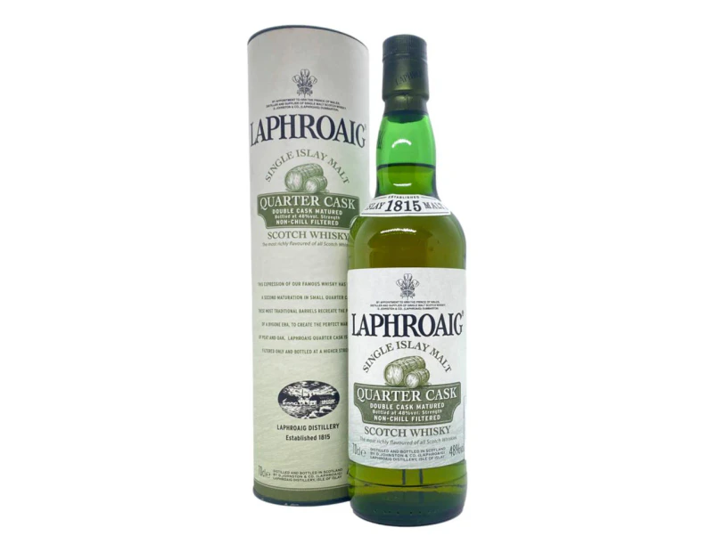 Laphroaig Quarter Cask Single Malt Scotch Whisky 700mL (VINTAGE)