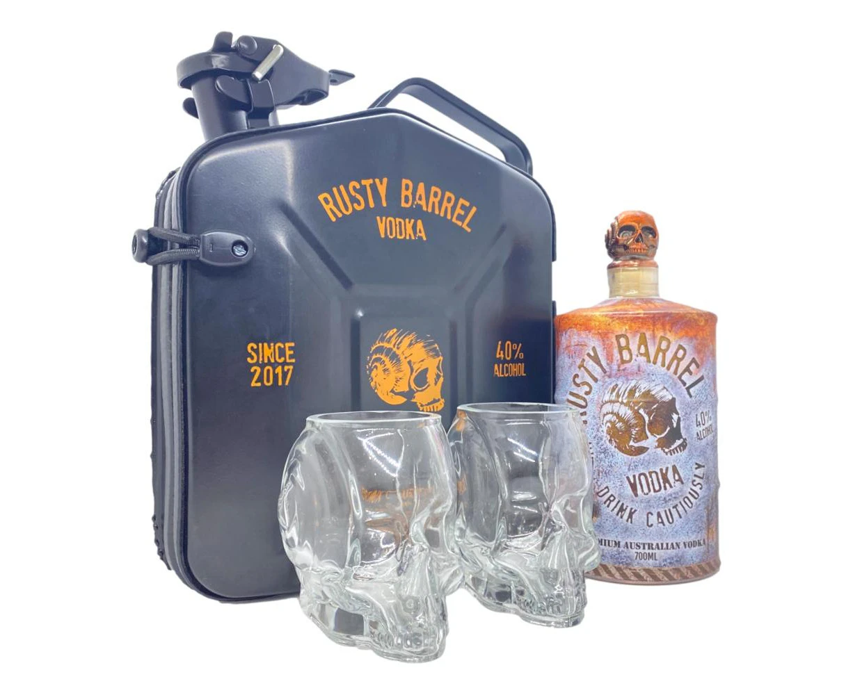 Rusty Barrel Vodka J erry Can Gift Pack