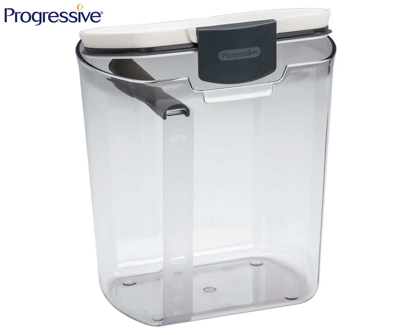 Progressive Prokeeper CollectionFlour 3.7L Container Storage Organiser Clear