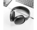 D02 Pro Compatible Premium Wireless Headphones Bluetooth 5.3 Stereo HiFi Over Ear Headsets - Black