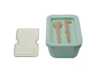 Wheat Straw Lunch Bento Box Microwave and Dishwasher Safe (28.7oz/850ml) / Beige - Beige