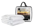 Ardor 350GSM Quilt Double Bed Washable Australian Wool Cotton Home Bedding White