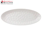 Maxwell & Williams 50cm Gravity Oval Platter - White