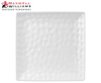 Maxwell & Williams 35cm Gravity Square Platter - White