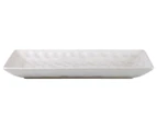 Maxwell & Williams 39x24cm Gravity Rectangular Platter - White