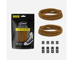 Xpand No-Tie Elastic Shoelace - Brown