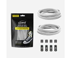 Xpand No-Tie Elastic Shoelace - White