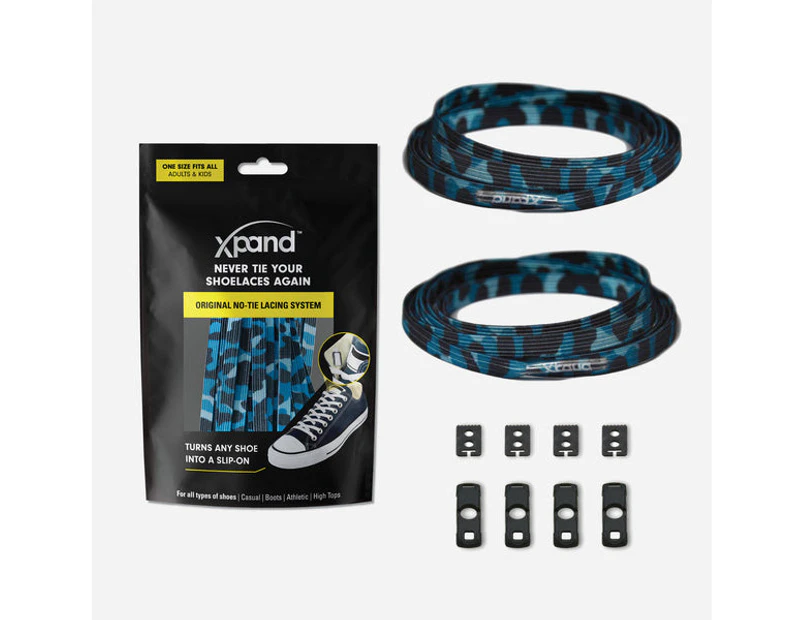 Xpand No-Tie Elastic Shoelace - Green Camo