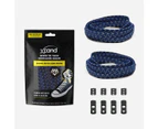 Xpand No-Tie Elastic Shoelace - Navy Reflective