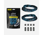 Xpand No-Tie Elastic Shoelace - Blue Camo