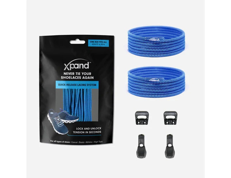 Xpand Quick Release Shoelace - True Blue