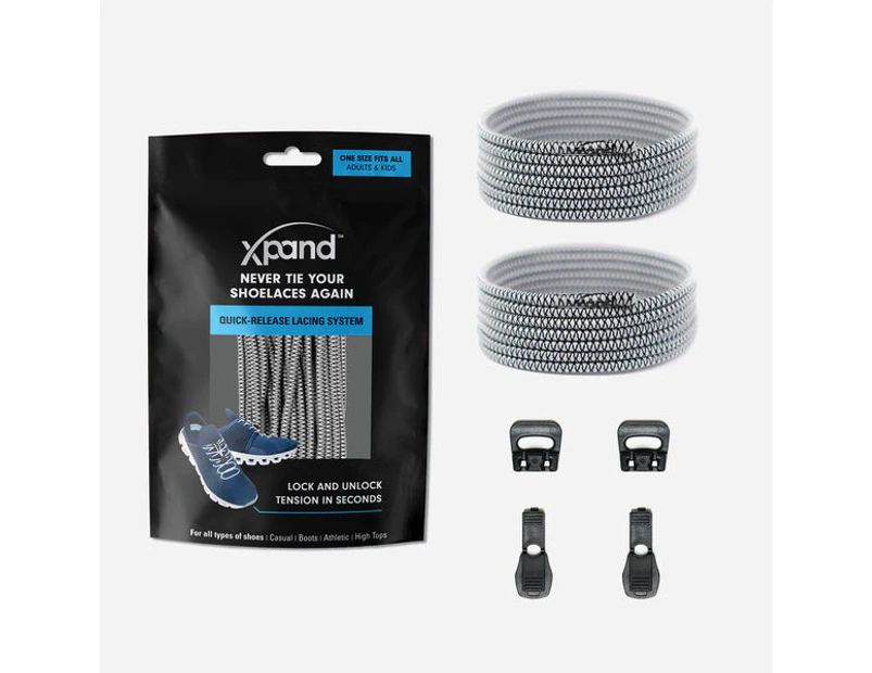 Xpand Quick Release Shoelace - Steel