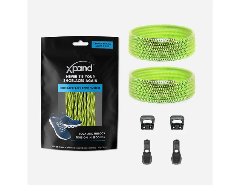 Xpand Quick Release Shoelace - Lemon Lime