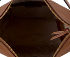 Michael Kors Sienna Leather Shoulder Bag - Luggage