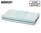Morrissey Australian Cotton Bath Mat 2-Pack - Eucalyptus