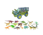 EHOME Dinosaur Truck Toy Set Transport Car Big Size Carrier Vehicle For Kids Xmas Gift