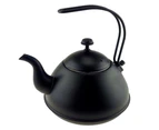 2L Stainless Steel Tea Coffee Kettle Coffee Induction Stovetop Water Black
