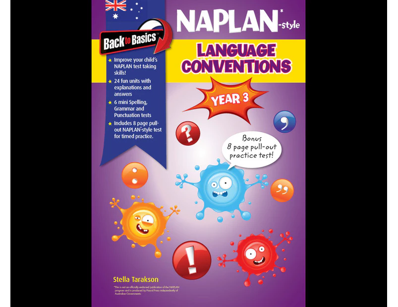 Naplan*-style Language Conventions : Year 3 : Back to Basics
