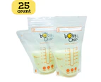 Baby Chan Breast Milk Storage Bags, 25pk, 200 ml