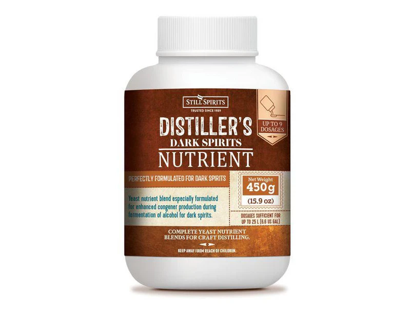 Still Spirits Distiller's Nutrient Dark Spirits 450g