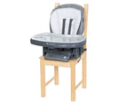 Baby Trend 7in1 Feeding Center High Chair w/Tray Evening Grey Baby/Kids/Toddler