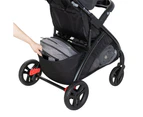 Baby Trend Tango Stroller/Pram w/Canopy UPF50+ Evening Grey Kids/Baby/Toddler