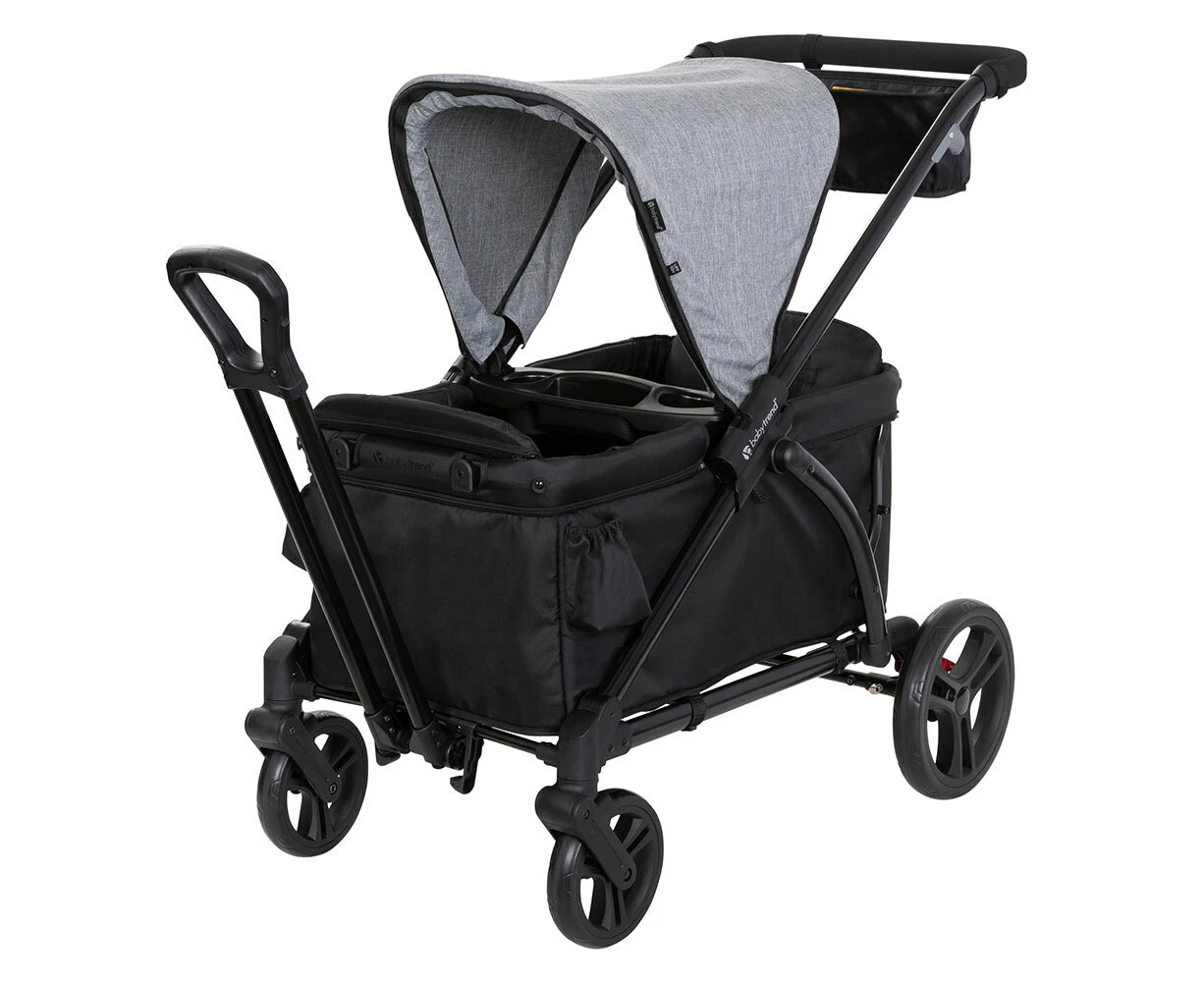 Baby Trends Expedition 2 in 1 Stroller/Pram Wagon w/Canopy Baby Evening Grey