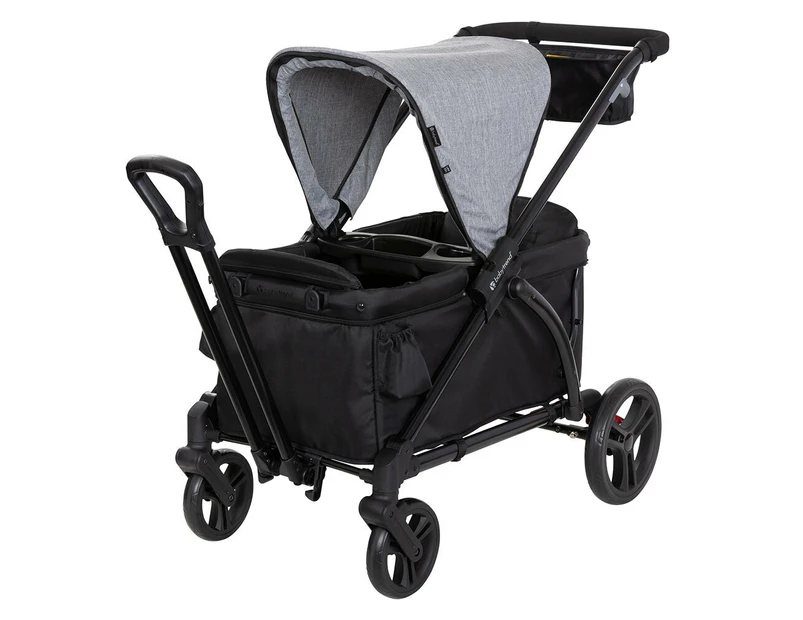 Baby Trends Expedition 2 in 1 Stroller/Pram Wagon w/Canopy Baby Evening Grey
